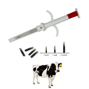 microchip 2.12 x 12mm fdxb para ganado vacuno for cattle