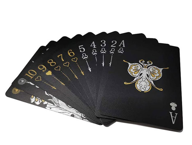 Wholesale custom logo poker deck playing card advertising game playing poker