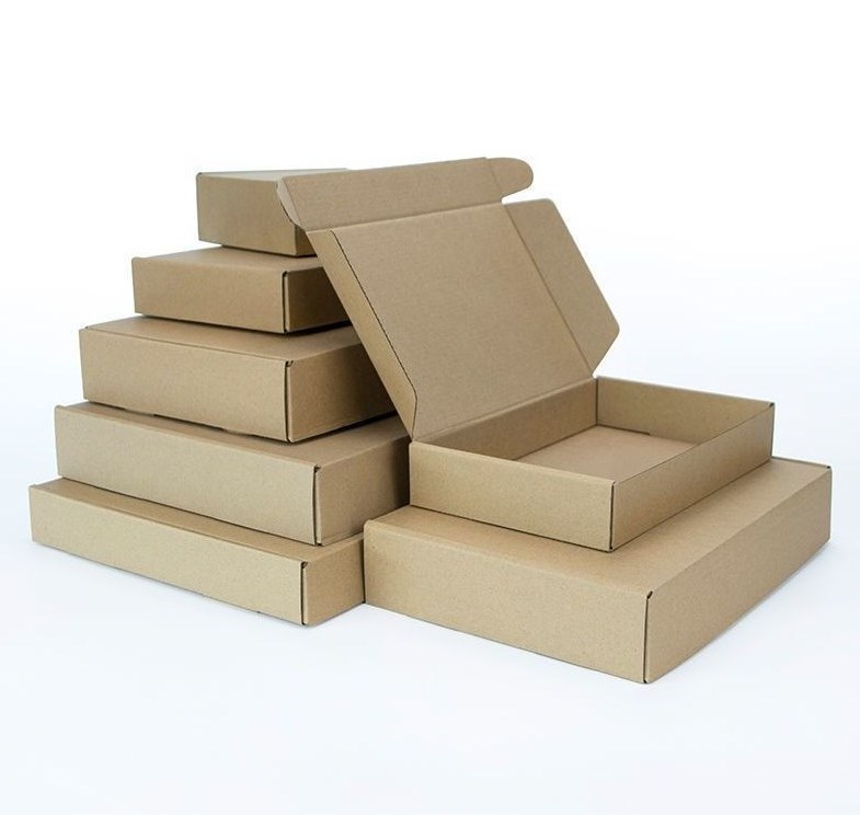 Carton Kraft express Packaging customized corrugated paper shipping box