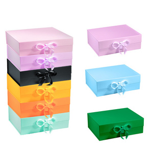 Custom magnetic Gift Box Rectangular cardboard baby mini foldable shoe paper box