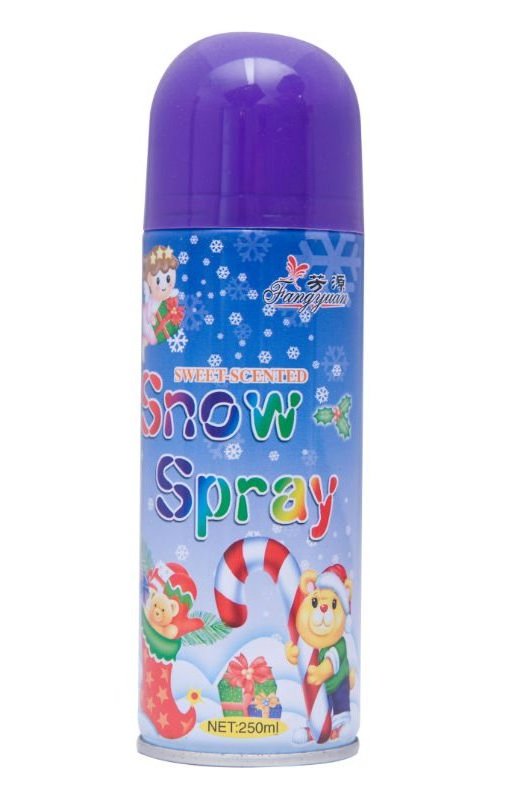 OEM high quality 250ml snow spray flying snow spray