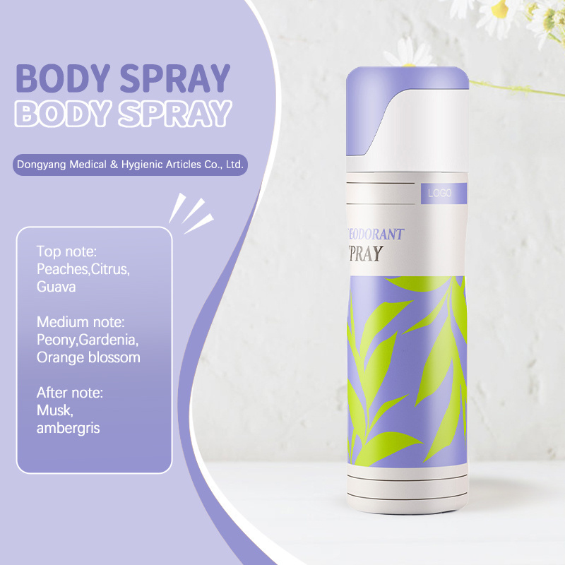 OEM Service Body Spray Deodorant 200ml Wholesale Body Spray For Girls