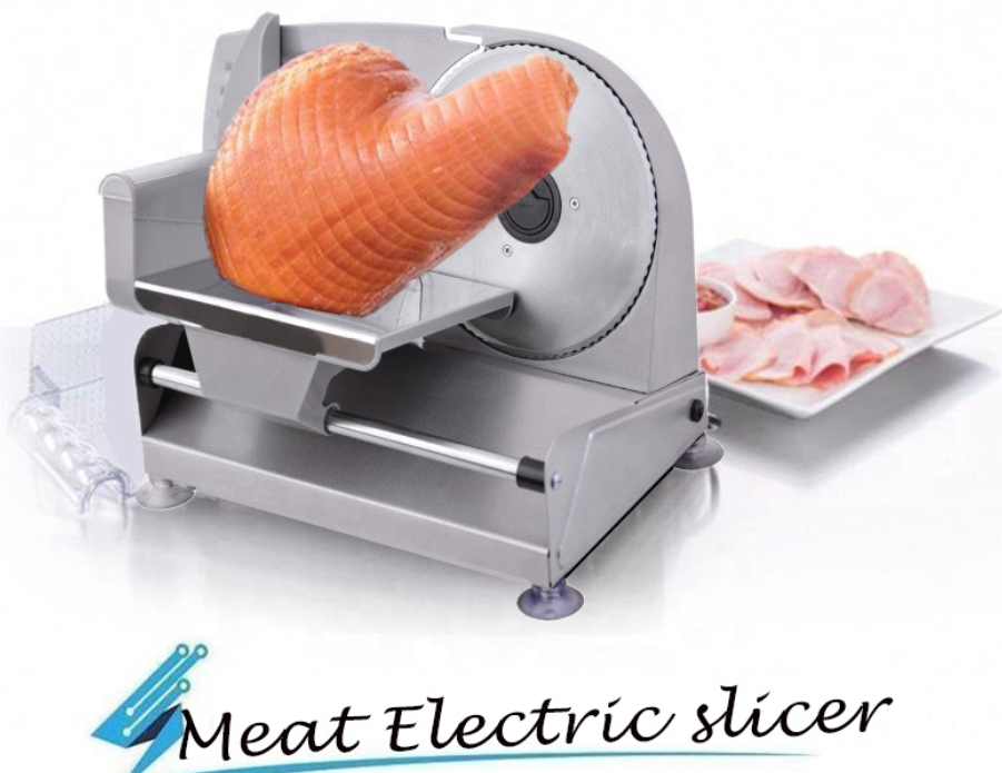 Hotel Restaurant Kitchen Catering Equipment Semi-automatic Commercial Used Electric Frozen Meat Slicer