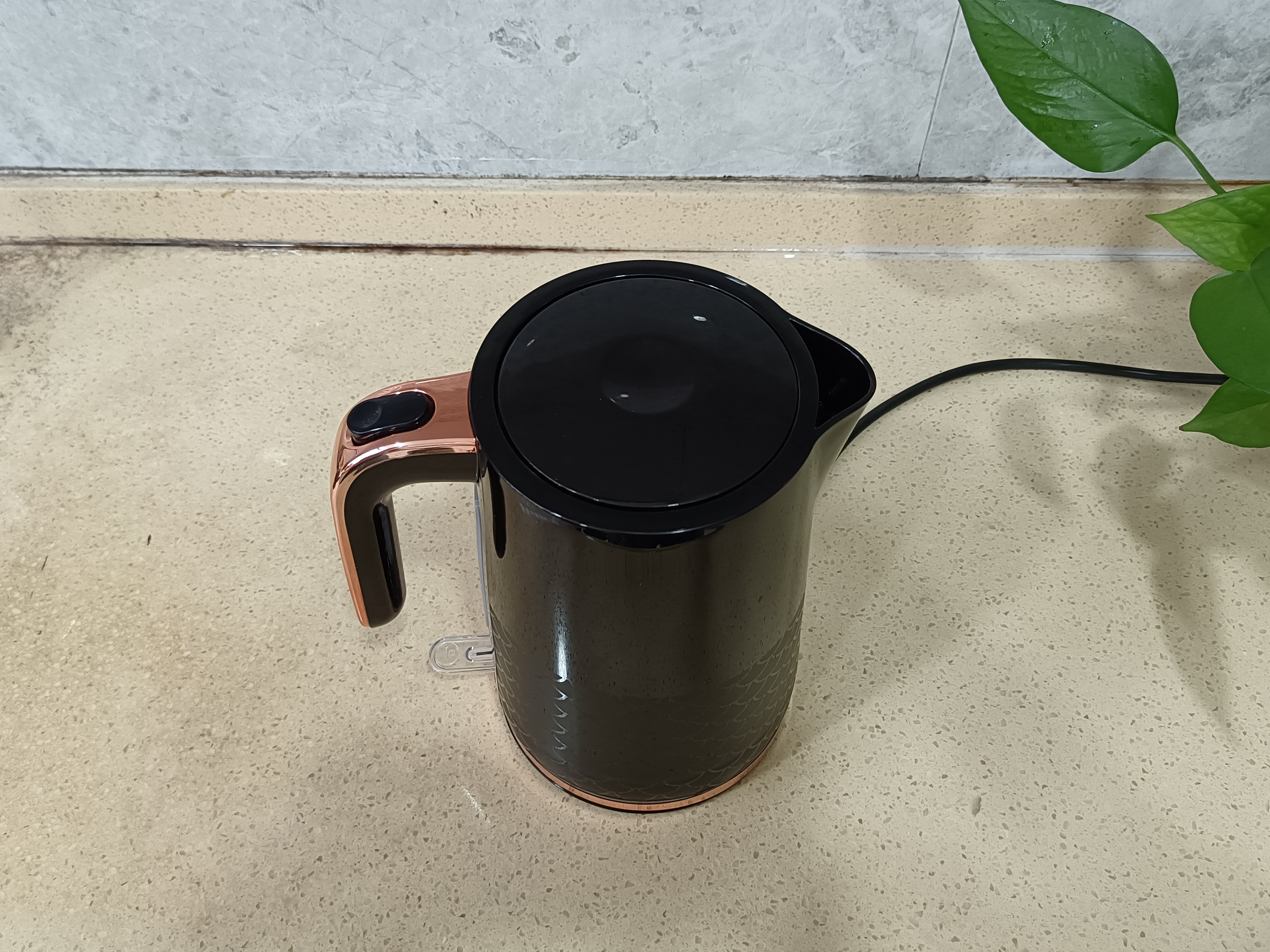 Portable Household  1.7L Retro Design Boil Electric Kettle