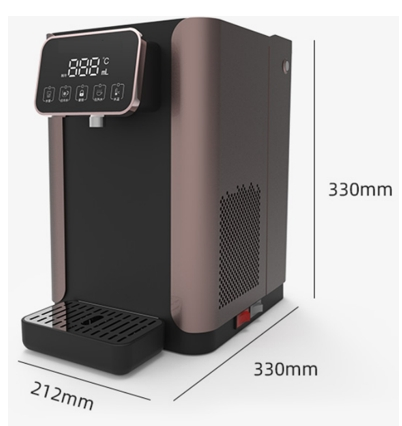 Household Electrical 2400W 6-12 degrees cold water 95 degrees hot water 4L/0.6L Water tank/ICE bin Cap water dispenser