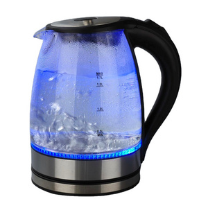 Factory Sale Home appliance Glass kettle Tea Pot electric Coffee Kettle Drip Kettle with 1.7L