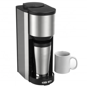 Touch Control Automatic 0.5L One Cup Grind And Brew Stainless Steel Bean to Cup Drip Coffee Maker