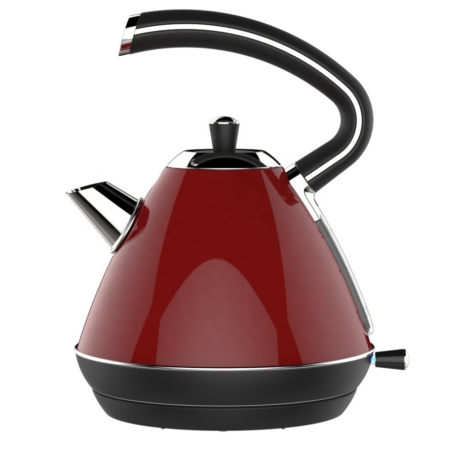 Retro stainless steel kettle Electric Teapot Kitchenware home appliances hot water electric water kettle with Competitive price