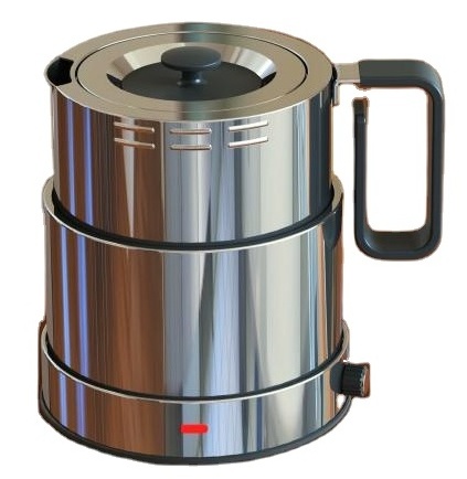 Food Grade 304 Stainless Steel 0.55L Dual Voltage Fast Boiled Dry Protection Electric Kettle