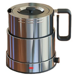 Food Grade 304 Stainless Steel 0.55L Dual Voltage Fast Boiled Dry Protection Electric Kettle