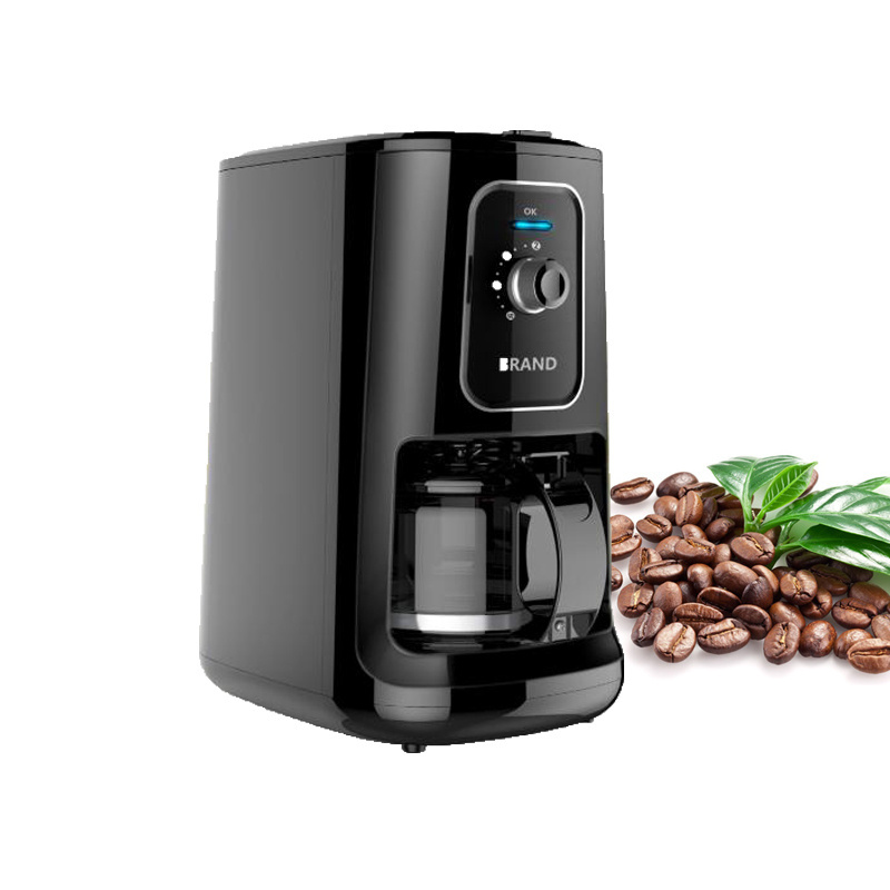 Kitchen Electrical 900W 0.6L use pre-grinded coffee power coffee bean 4 Cup carafe based on EU standard coffee maker