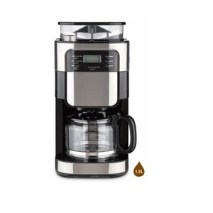 1.5L Water Tank Home Office Conical Grinder Coarse to Fine Espresso Coffee Machine 1000W Bean to Cup Coffee Maker