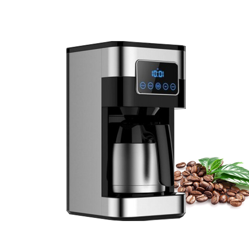 Programmable Stainless Steel Easy to Clean Adjustable Brew Strength Auto Keep Warm Function Espresso Drip Coffee Maker