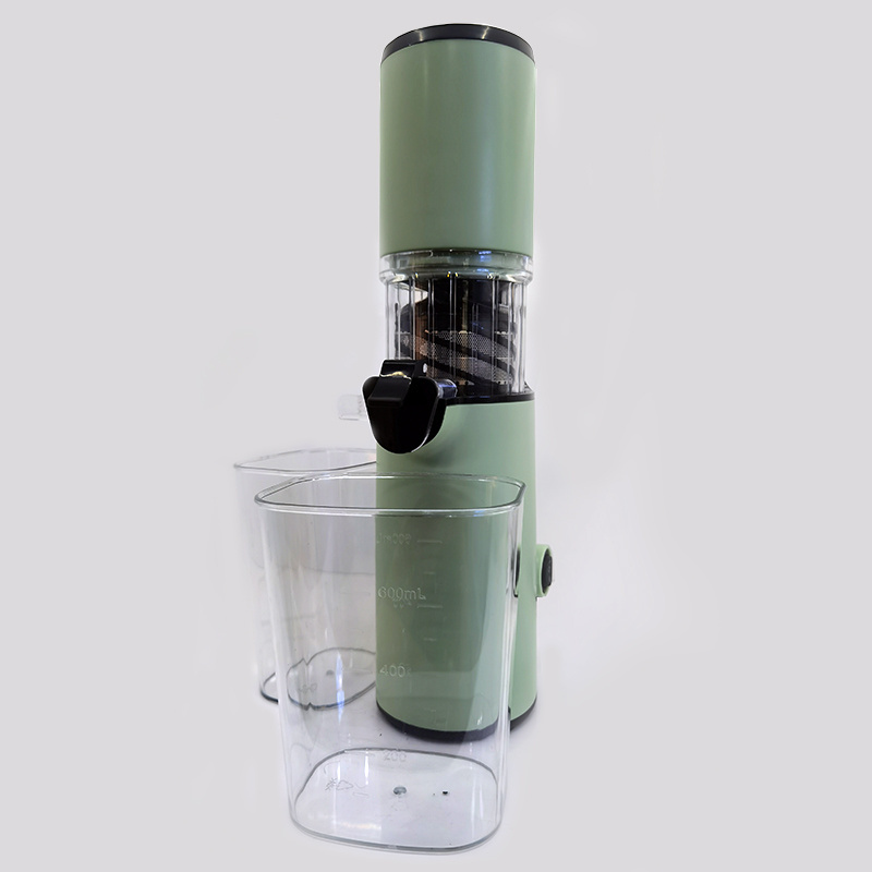 Portable Mini Professional Masticating Nutrition Fruit & Vegetables Cold Press Slow Juicer with Quiet Motor