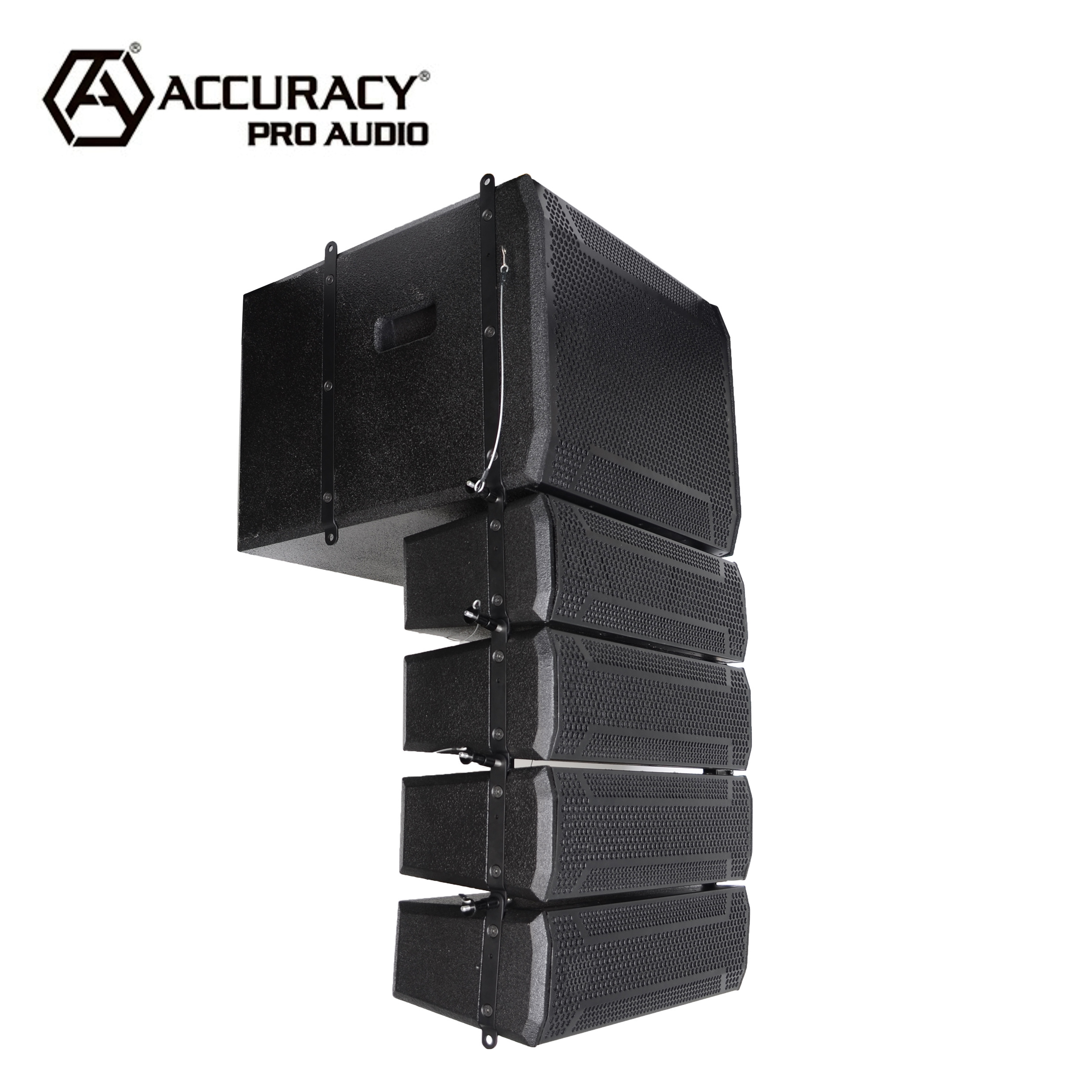 Accuracy Pro Audio LA615D 1400W professional Power Speakers active outdoor sound box line array speaker pa system