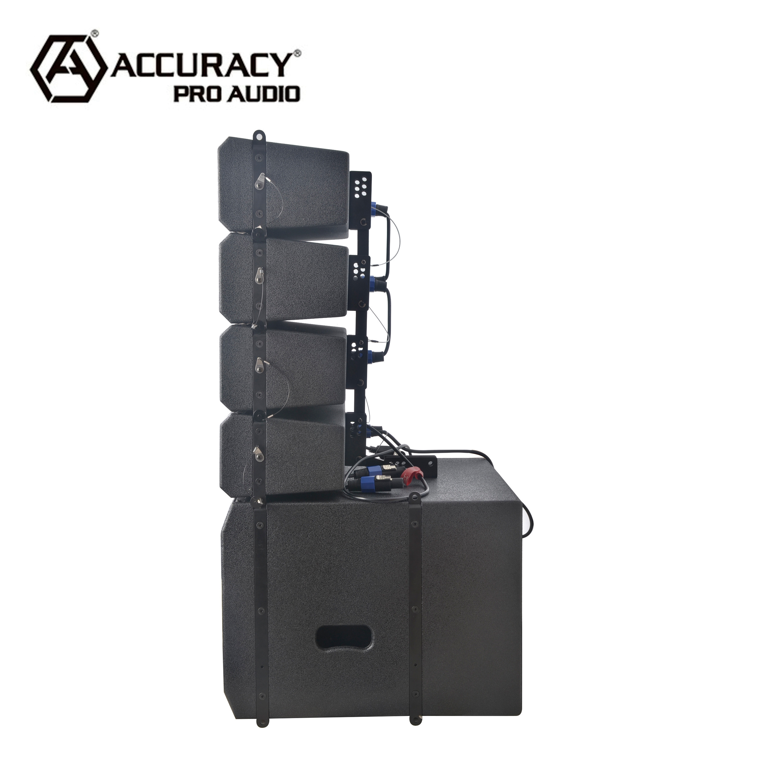 Accuracy Pro Audio LA615D 1400W professional outdoor sound box Power Speakers active line array speaker pa system