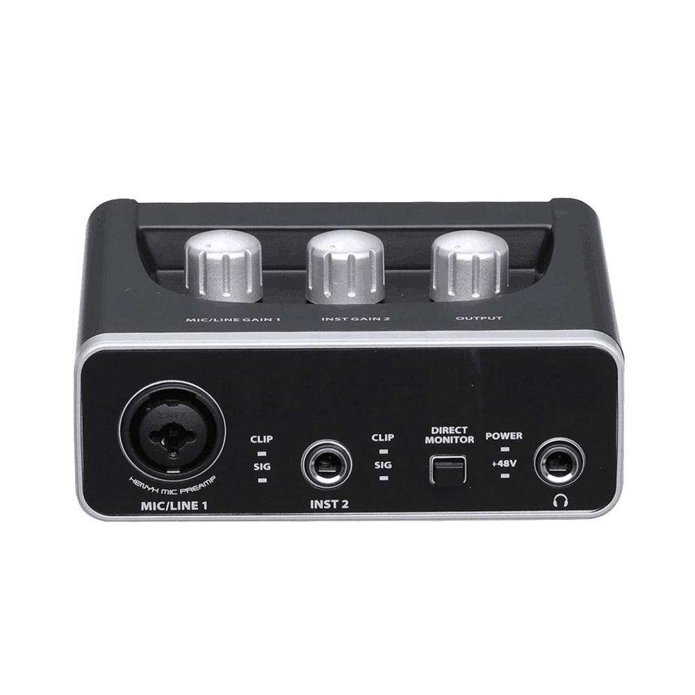 Accuracy Pro Audio SD-21 Professional Multi-function Audio Interface USB External Audio Recording And Live Broadcast Sound Card