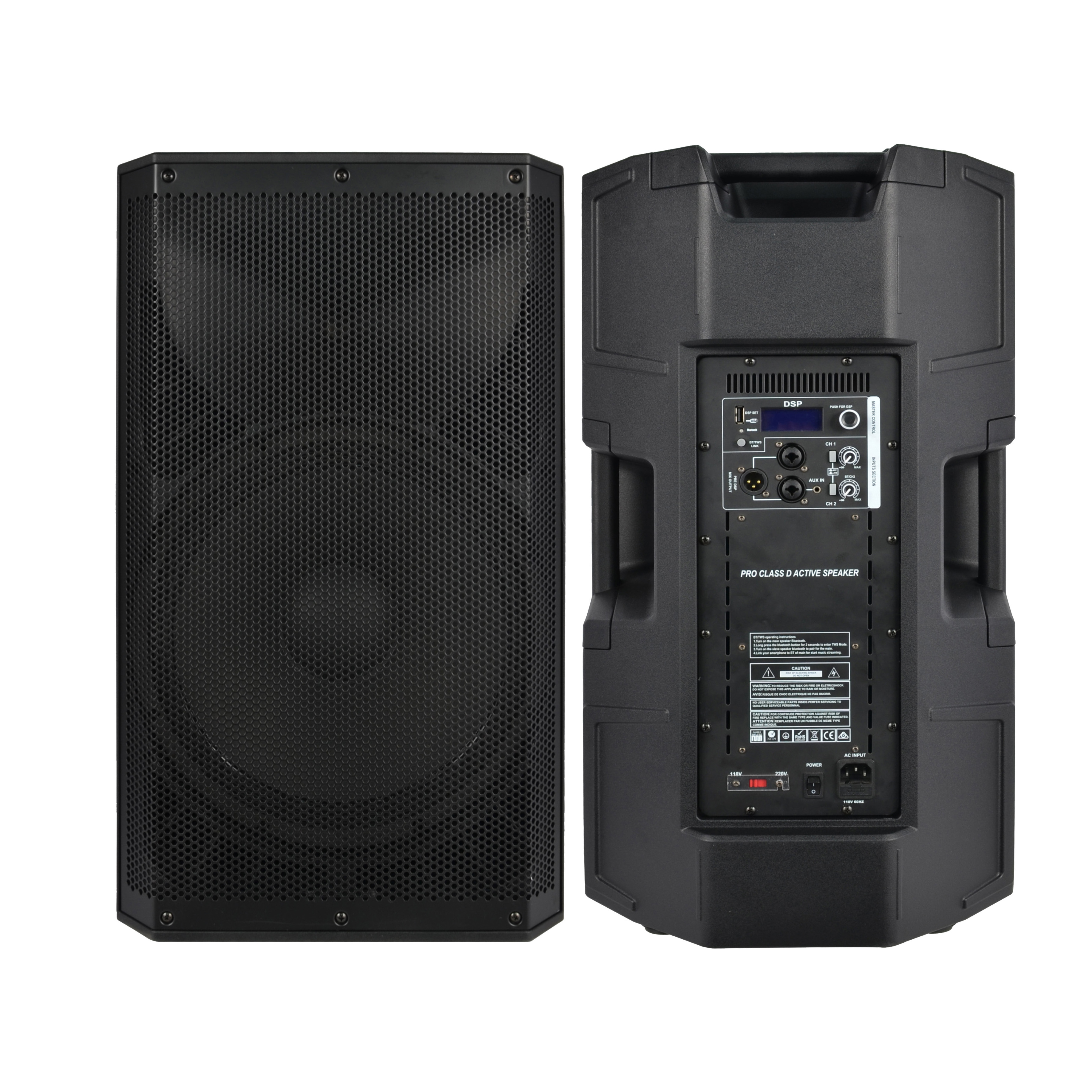 Accuracy Pro Audio CBN15D3-3.2K-H speakers 15 inch 800W DJ home sound box professional loudspeaker powered active speaker