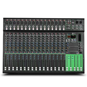 Accuracy Pro Audio MX16DSP DJ digital 16 channel mono input audio sound cards mixers audio digital