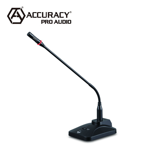 Accuracy Pro Audio D21 Mic Conference Room Desktop Gooseneck Microphone