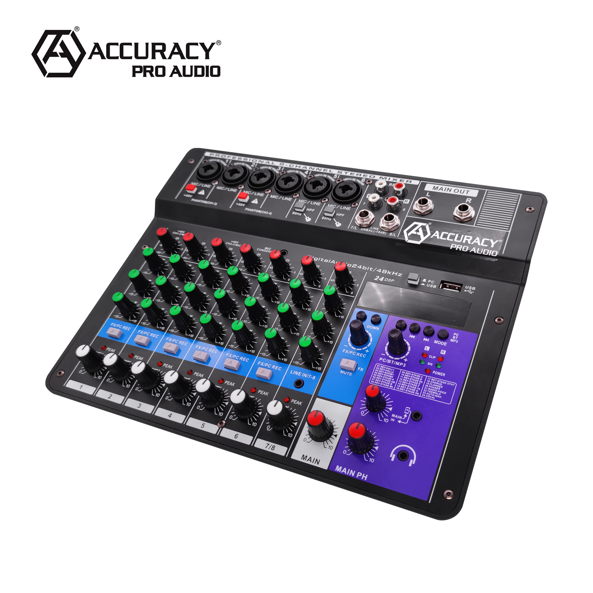 Accuracy Pro Audio  dj ddj-1000srt   MA8 dj controller Mixer Wired Broadcast professional audio Mixer