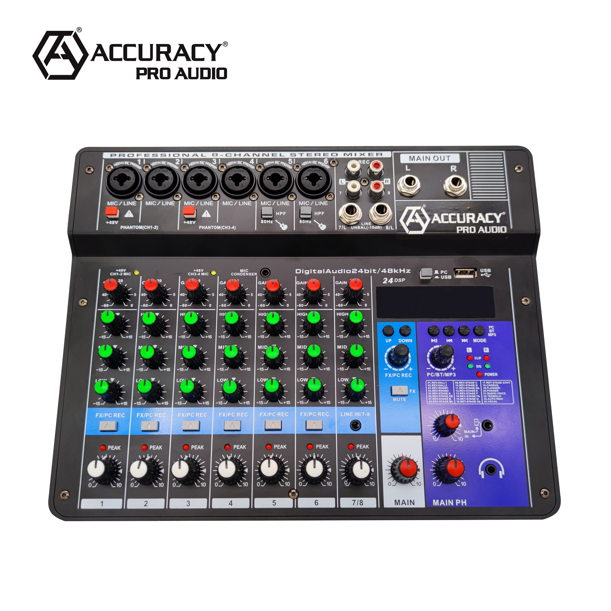 Accuracy Pro Audio  dj ddj-1000srt   MA8 dj controller Mixer Wired Broadcast professional audio Mixer