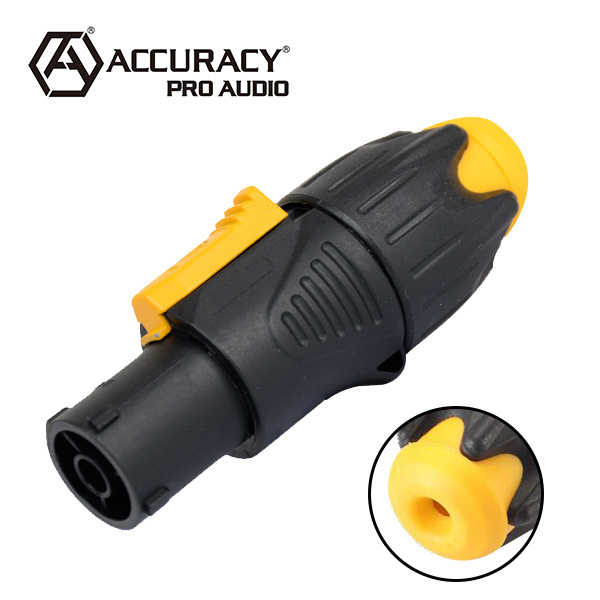 Accuracy Pro Audio PC3FCLWP AC Power Cable Waterproof Powercon Connector RJ45