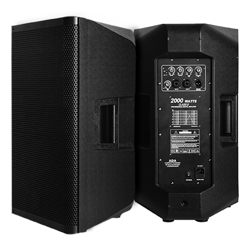 ACC CAU12ADA 500W 12 inch soundbox party dj karaoke home professional audio active powered speaker box