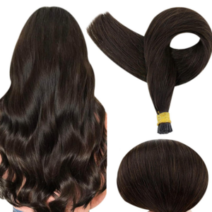 100% real human remy virgin hair no shedding no tangle cuticle aligned i tip hair extensions human hair for woman