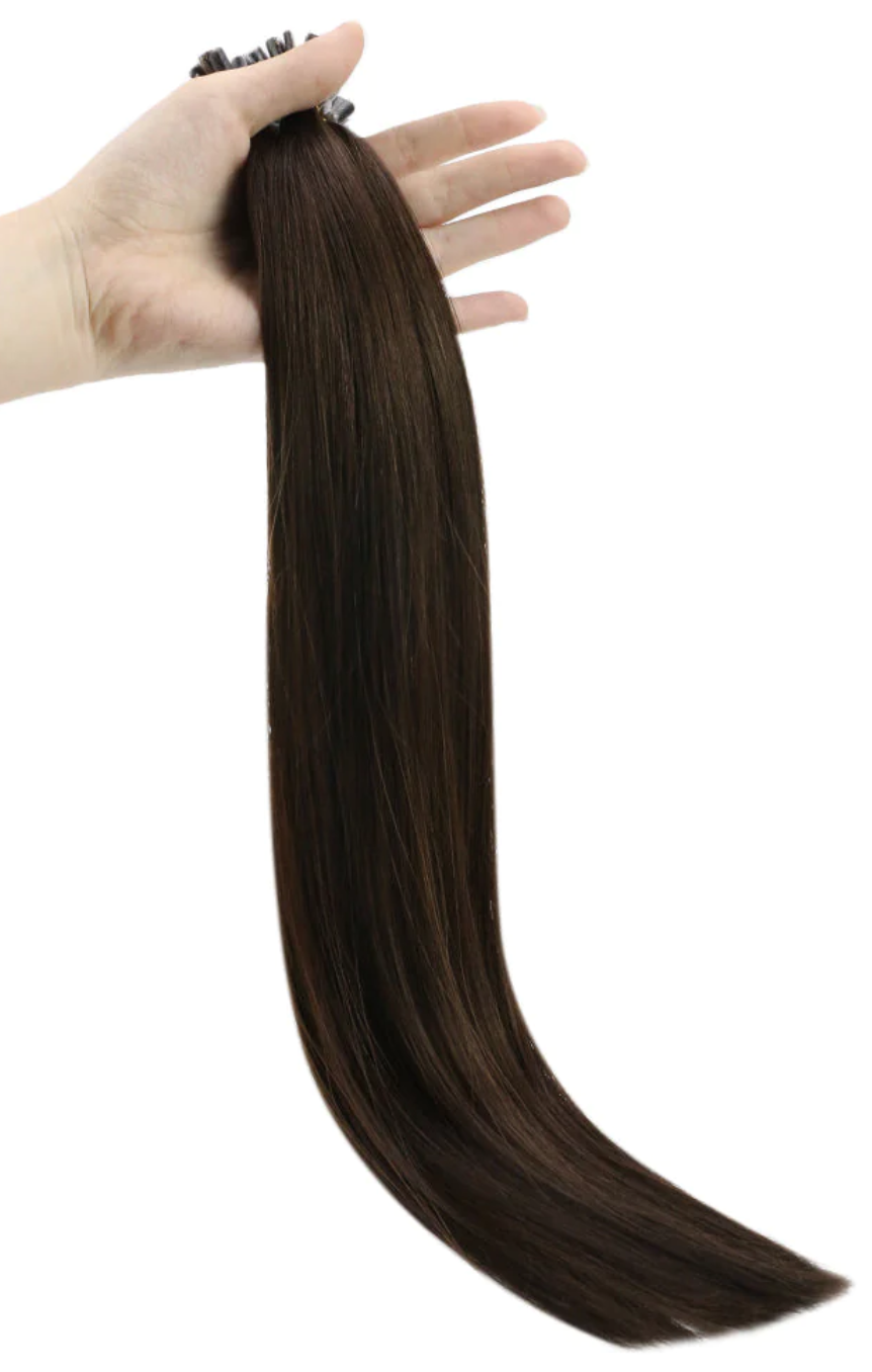 Wholesale Hair Extensions China V Tip Double Drawn Cuticle Aligned No Tangle No Shedding Keratin Tips Hair Extension For Woman