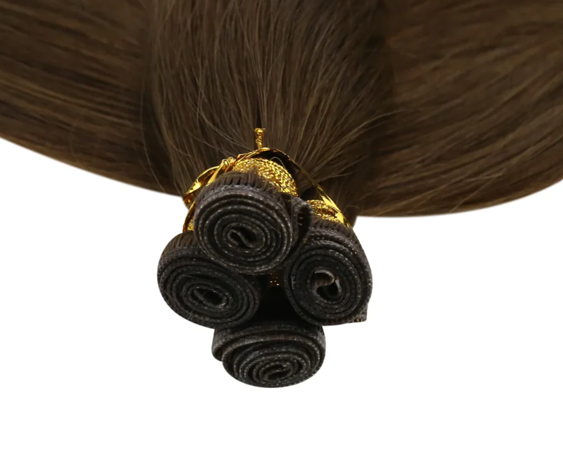 100% Natural Human best russian hair genius weft genius weft sewing machine