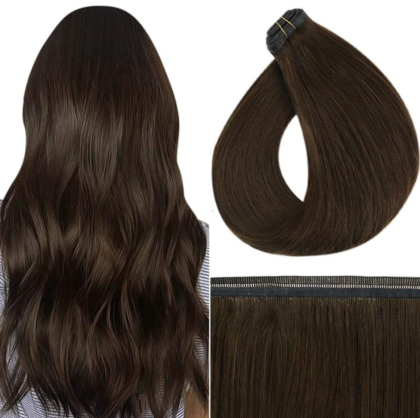 Factory Price Hot Sale 12A European Hair PU Skin Hair Weft Thin Invisible Flat Weft Hair Extensions For Woman