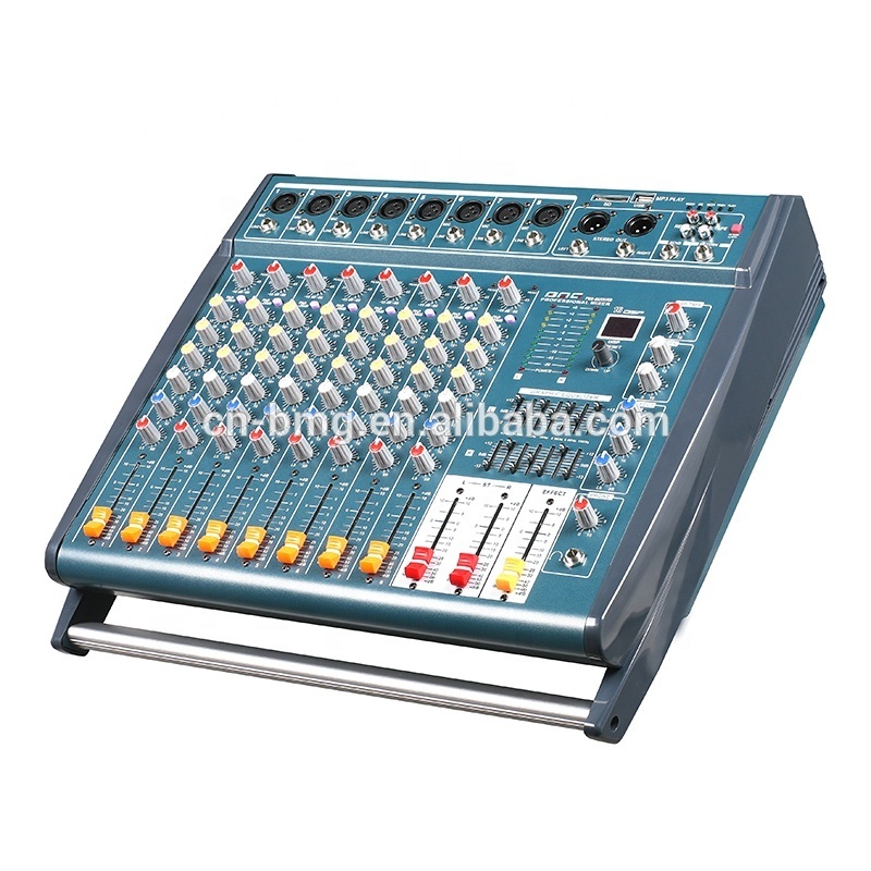 BMG PMX-802D MP3 Professional Sound System Equipment is Mixer DJ and Audio DSP for Concert