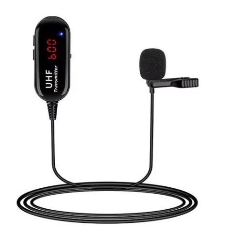 Wireless Collar Clip Radio Microphone Mobile Phone Live Network Class Outdoor Interview UHF Microphone