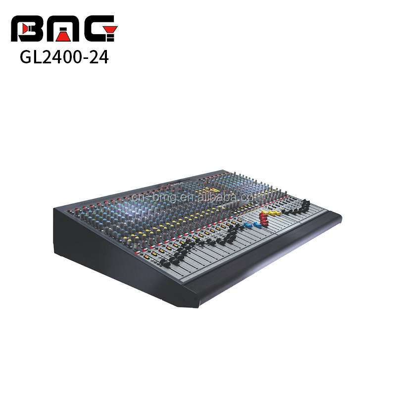 Top 5A 1:1 quality GL2400-24 24-Input, 4-Buss Live Mixer Sound Reinforcement Analog Mixing Console