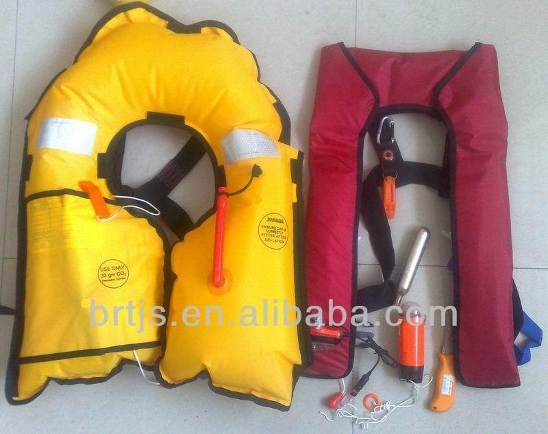 Marine work life vest, inflatable life jackets for adult, work vest lifejacket