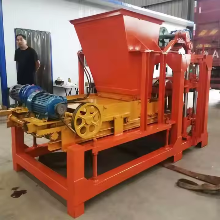 Good Quality Clay (With Air Compressor Machine) 4-25 Plc Automatic Brick Making Machine Machinery