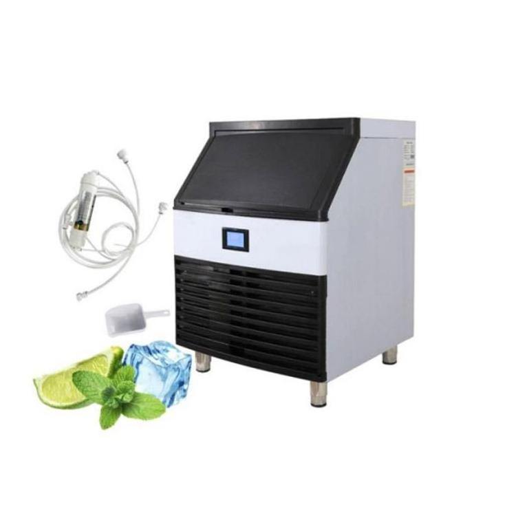 Promotion Commercial 50Kg Stainless Steel Clear Ice Cube Maker Making Machine