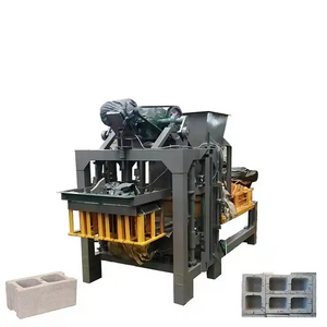 The New Listing Cement Mini Clay 4-25 Plc Automatic Brick Making Machine Machinery