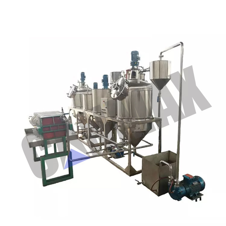 Jl-500 Model Crude Corn Refined Cooking Refining Machine Refinery Oil Refine