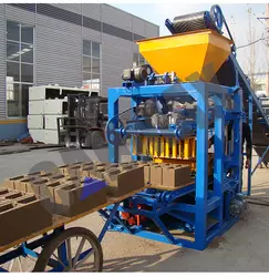 Diesel Concrete Block Making Automatic Brick Moulding Machine