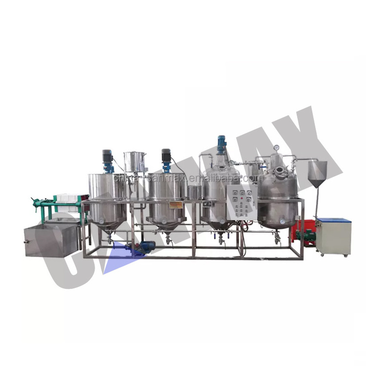 Jl-500 Model Crude Corn Refined Cooking Refining Machine Refinery Oil Refine