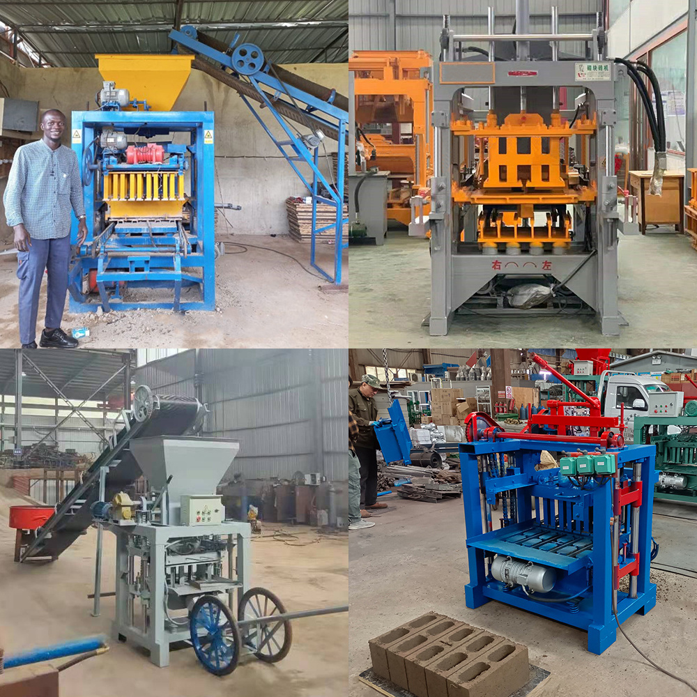 hollow block making machine/concrete block making machine/interlocking brick making machinery