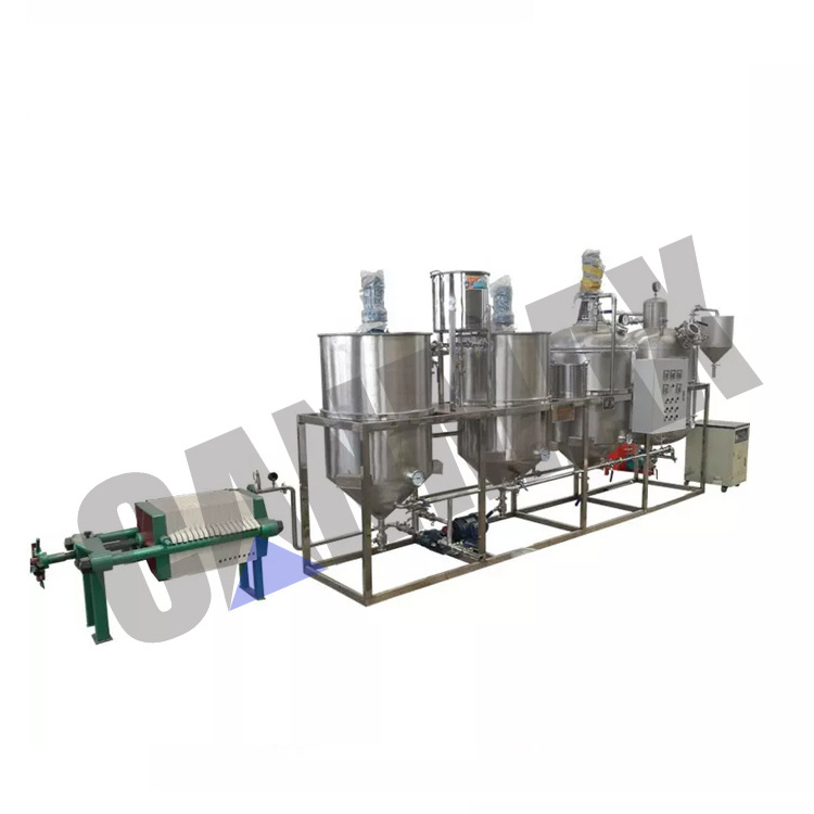 Jl-500 Model Crude Corn Refined Cooking Refining Machine Refinery Oil Refine