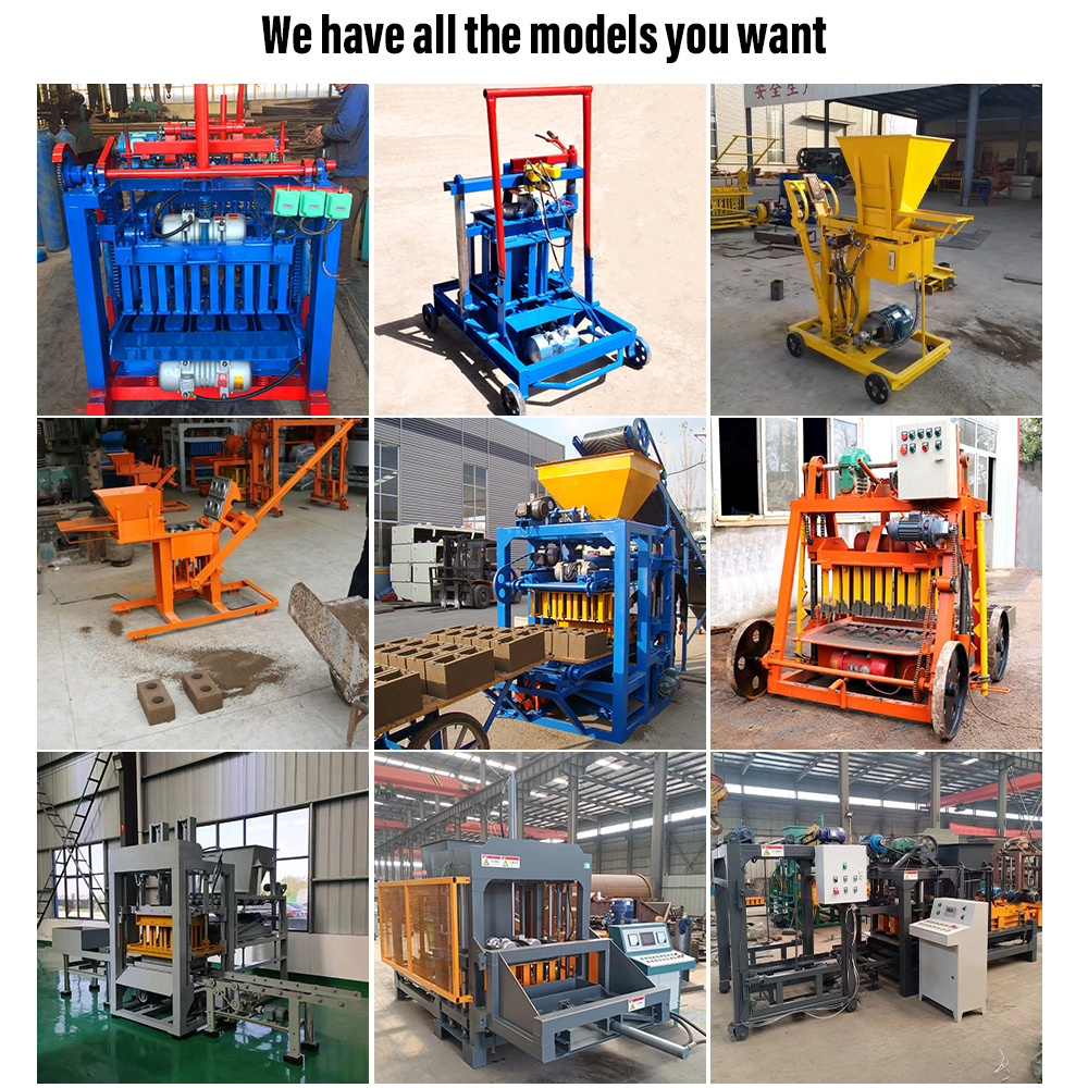 hollow block making machine/concrete block making machine/interlocking brick making machinery