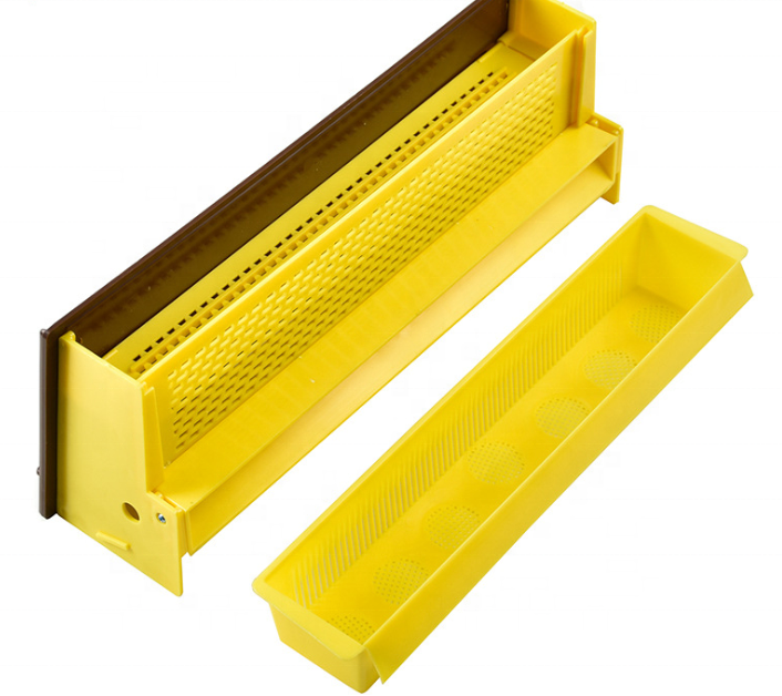 Beekeeping Equipment Plastic Pollen Trap Collector with Ventilated Pollen Tray Pollen Trap Collector Tray