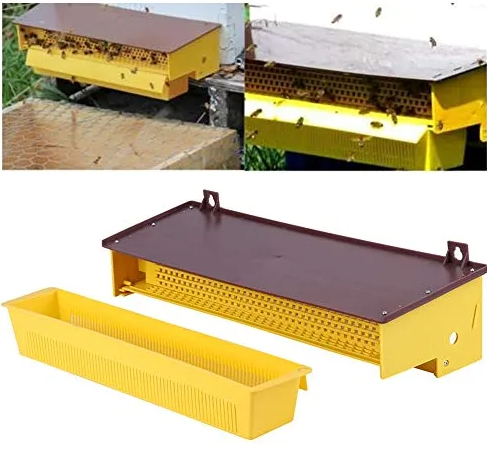 Beekeeping Equipment Plastic Pollen Trap Collector with Ventilated Pollen Tray Pollen Trap Collector Tray