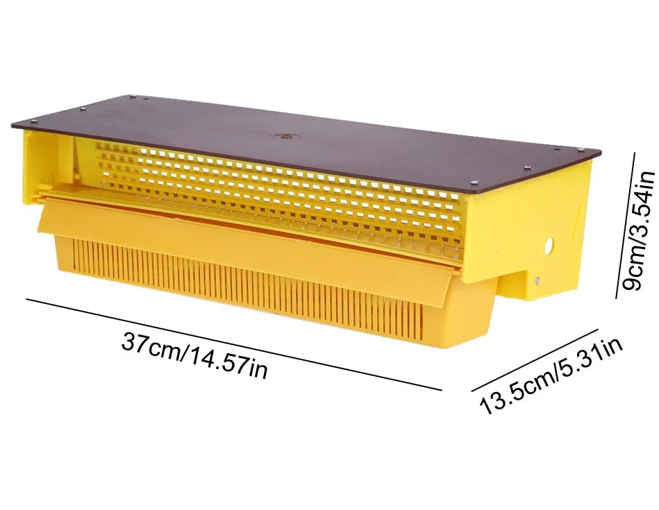 Beekeeping Equipment Plastic Pollen Trap Collector with Ventilated Pollen Tray Pollen Trap Collector Tray