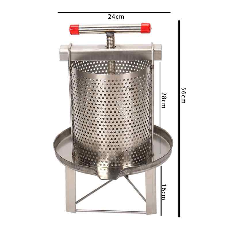 Honey Press Beeswax Extractor  Manual Honey Press Extractor  Beekeeping Machine