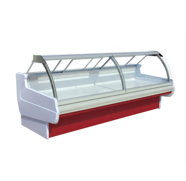 commercial deli display chiller refrigerator fish display case for store/shop/supermarket